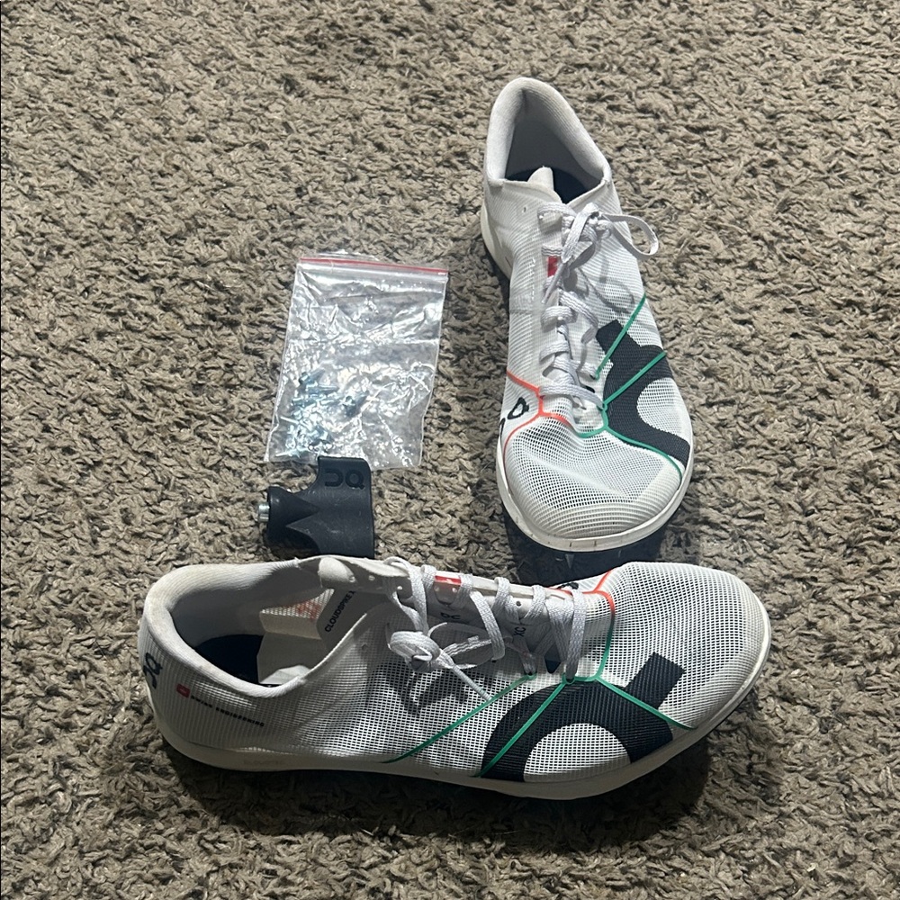 On cloud track spikes